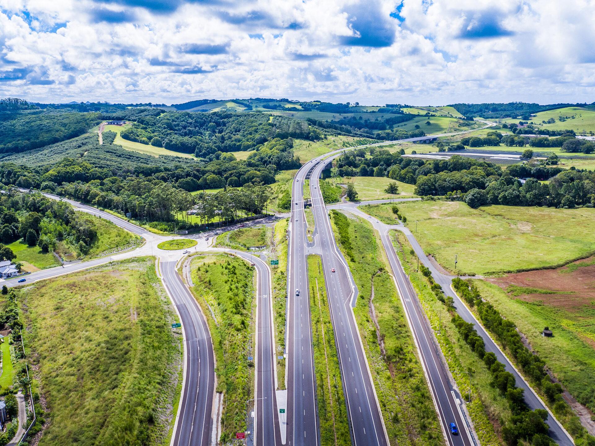 Transport, Titenbar to Ewingsdale, Pacific Hwy, Bangalow Interchange