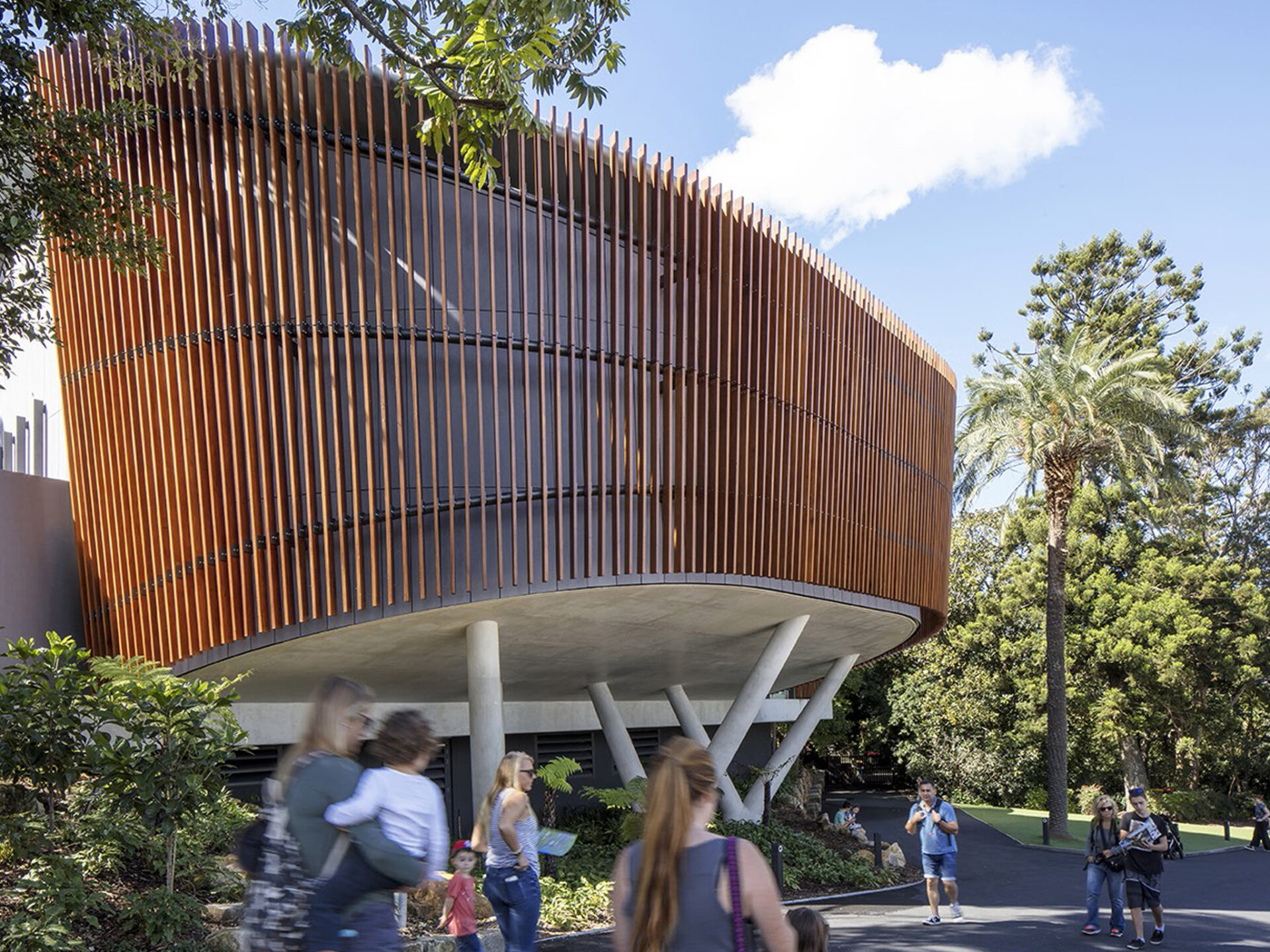 Tourism + Culture, Centenary Theatre Taronga Zoo landscape