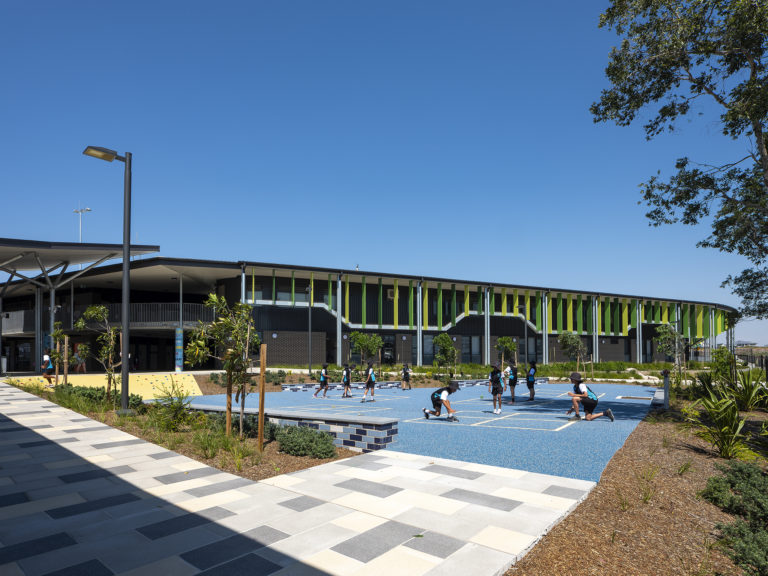 Education, Bella Vista Public School, playground, garden beds