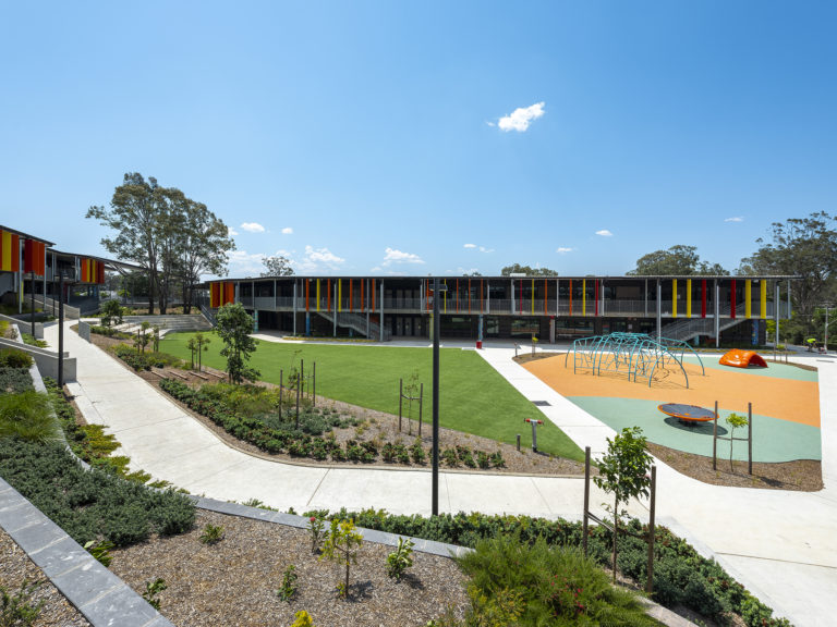 Education, Bella Vista Public School, exterior, gardens, play area
