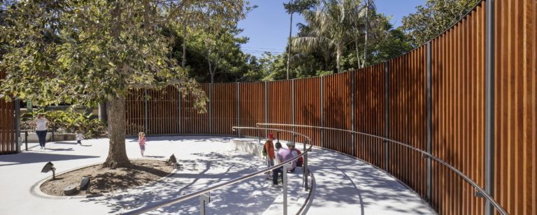 Tourism + Culture, Centenary Theatre Taronga Zoo, ramp, path