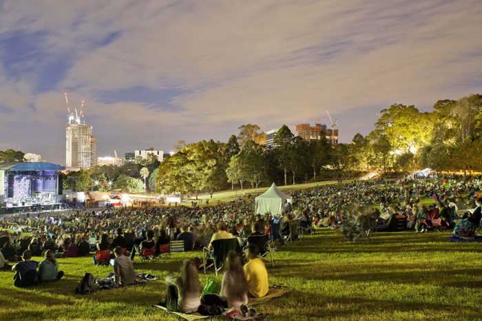 Public Domain, The Crescent, Parramatta, park, stage, concert venue, outdoor event space