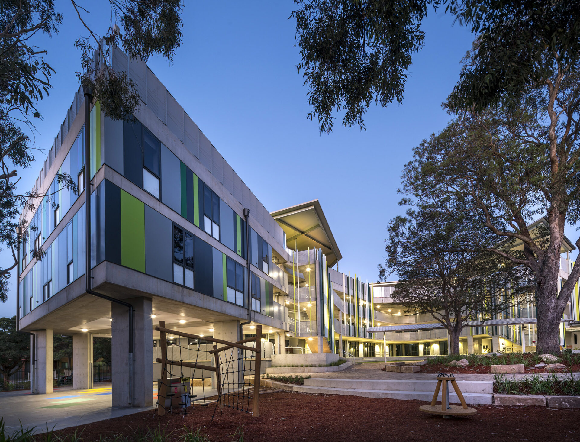 Education, Homebush West Public School, trees, steps