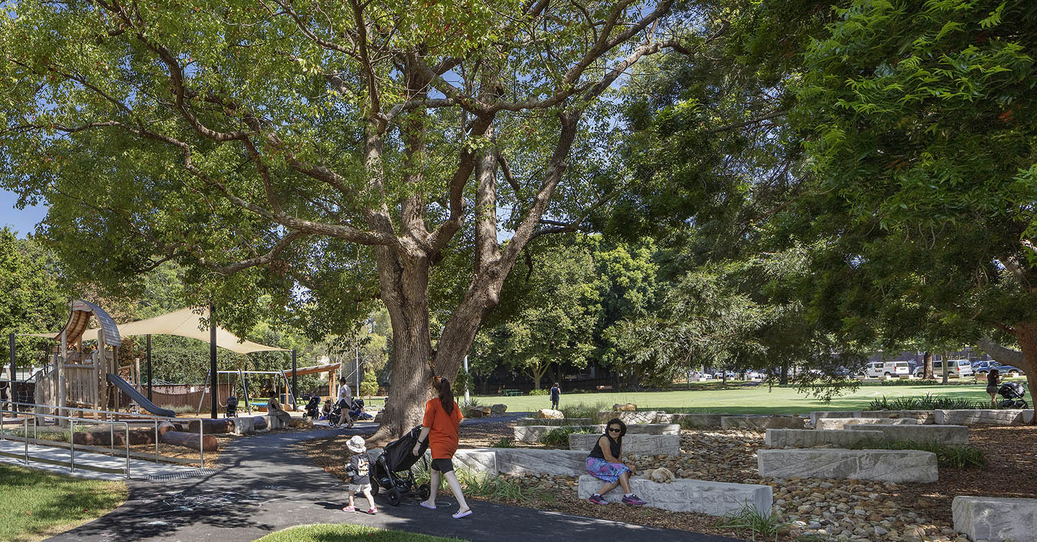 Parks + Open Space, Darrell Jackson Gardens, Landscape Architecture, park