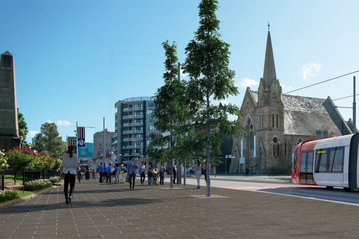 Transport, Parramatta Light Rail Stage 1, Landscape Architecture