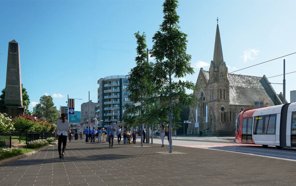 Transport, Parramatta Light Rail Stage 1, Landscape Architecture