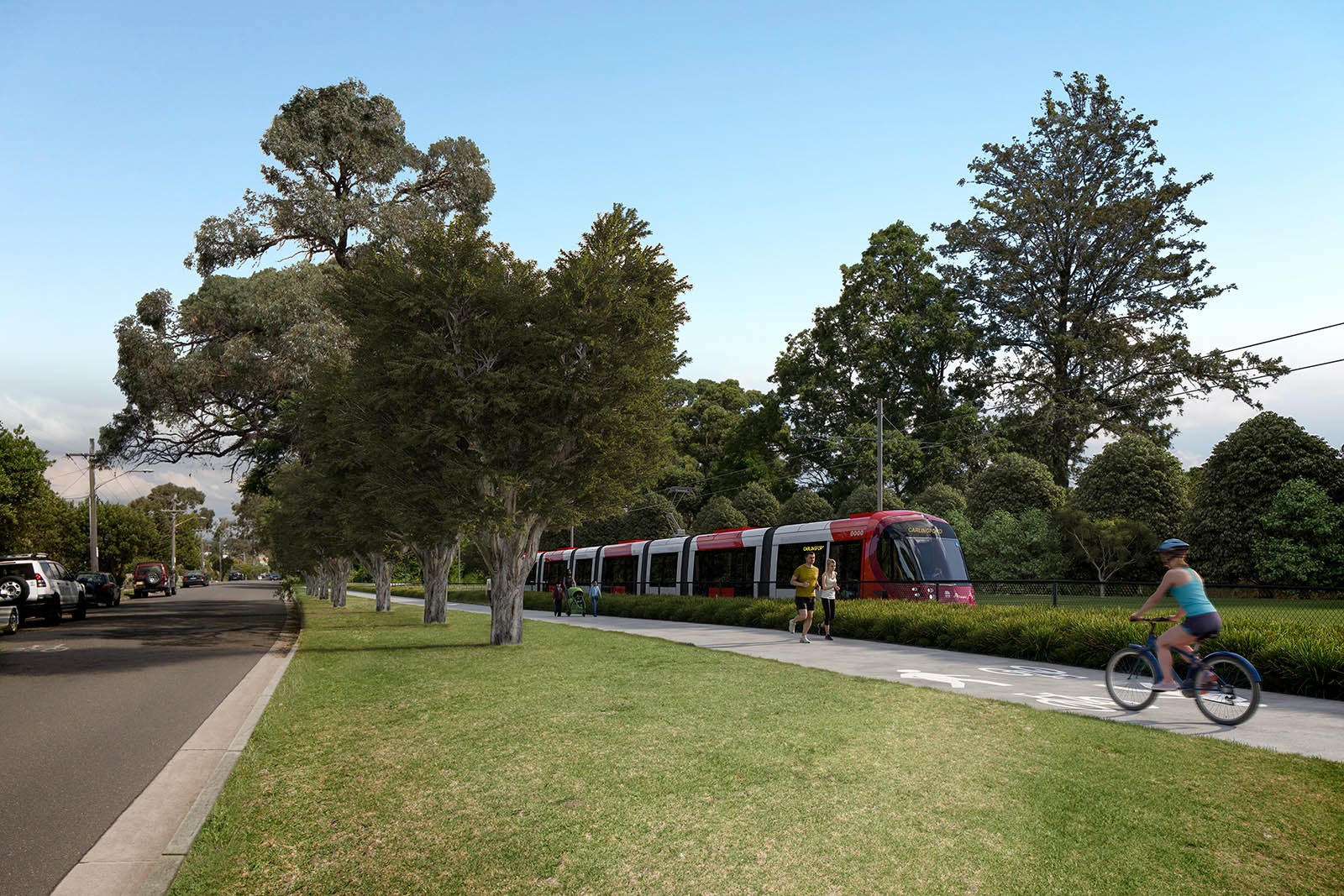 Transport, Parramatta Light Rail Stage 1, Landscape Architecture