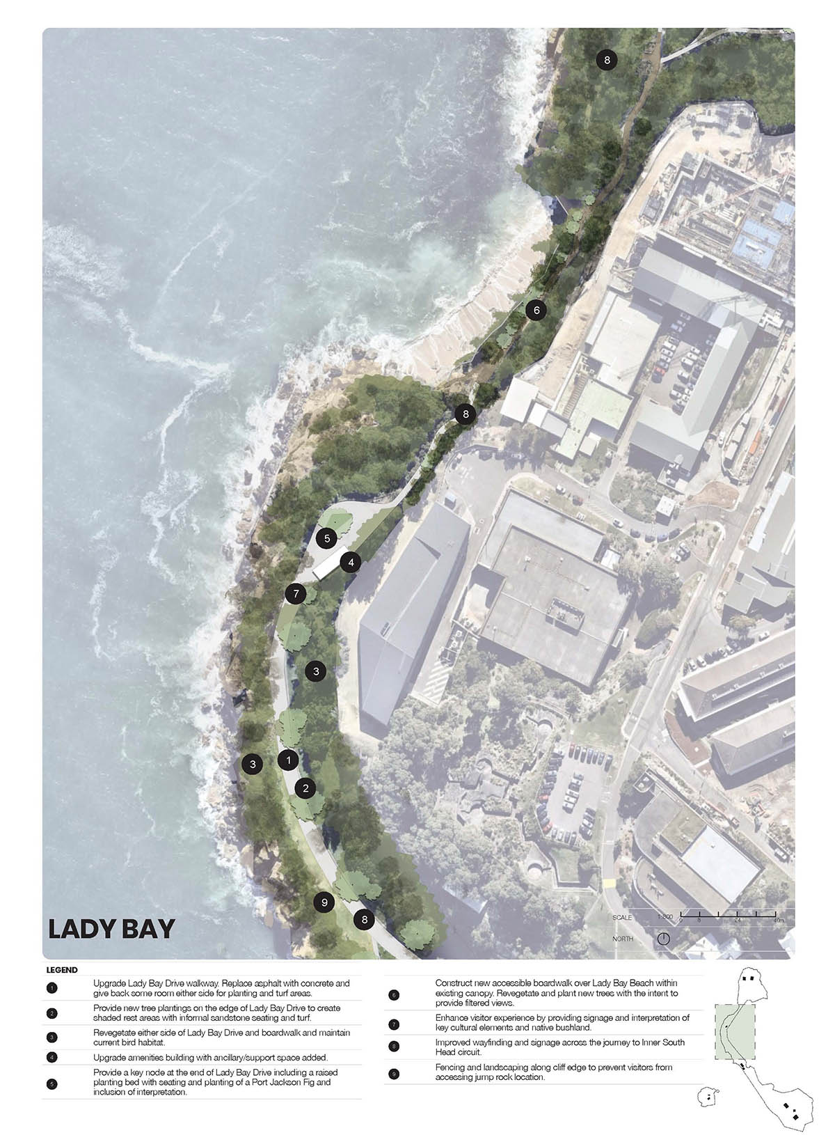 Public Domain, South Head Master Plan, Landscape Architecture