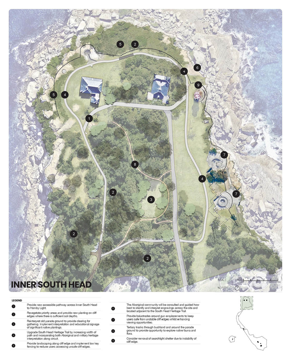 Public Domain, South Head Master Plan, Landscape Architecture